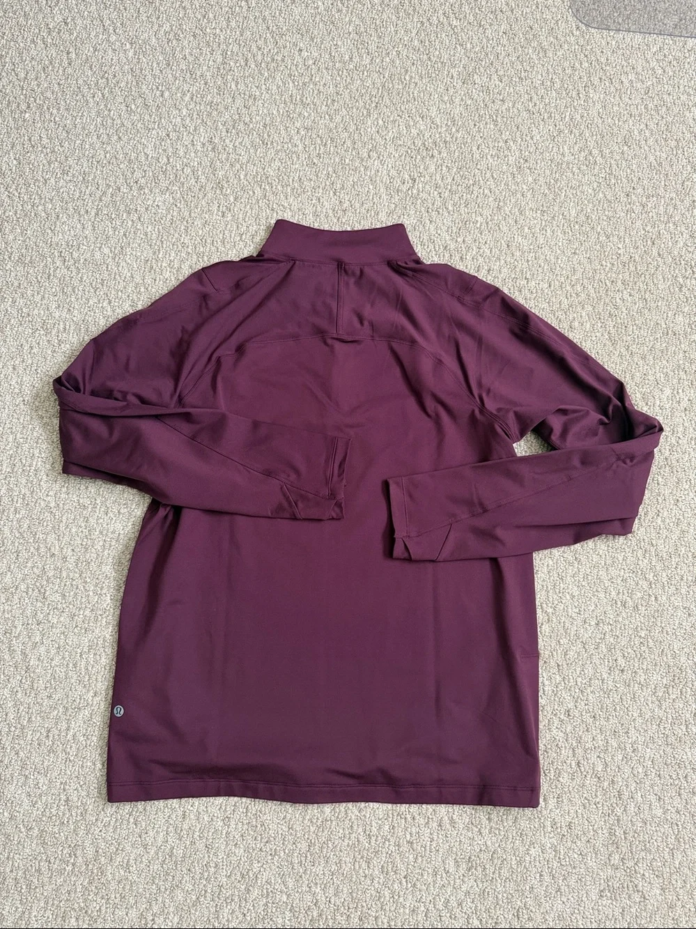 Lululemon Rulu Fleece 1/2 zip, like new, L